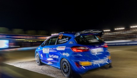 Το νέο FordFiestaRally3 στην υπερειδική διαδρομή