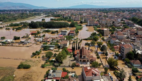 Κινδυνεύει Η Λάρισα-  Στα 10μ. Η Στάθμη Στον Πηνειό