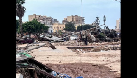 Εικόνες Καταστροφής Μετά Τις Πλημμύρες Στη Λιβύη