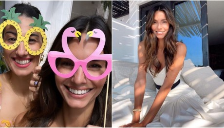 Στη Μύκονο η Ηλιάνα Παπαγεωργίου για τα γενέθλια της ανιψιάς της