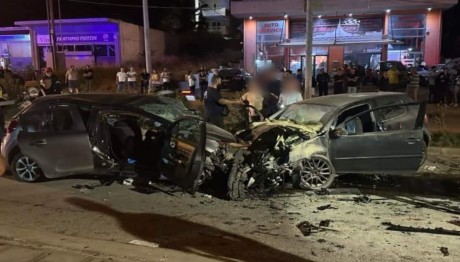 Τραγωδία στο Μαρκόπουλο: Tροχαίο με έναν νεκρό και τρεις τραυματίες