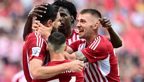 Ολυμπιακός πανηγυρισμοί