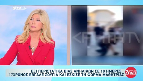 Έξι περιστατικά βίας ανηλίκων μέσα σε δέκα μέρες
