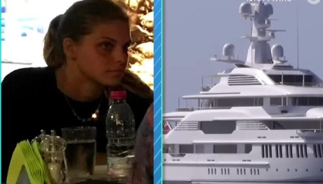 Αθηνά Ωνάση: Με γυαλιά, μαντήλι και καπέλο στα Ματογιάννια