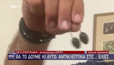 Θα το δούμε κι αυτό: Aντικλεπτικά στις... ελιές