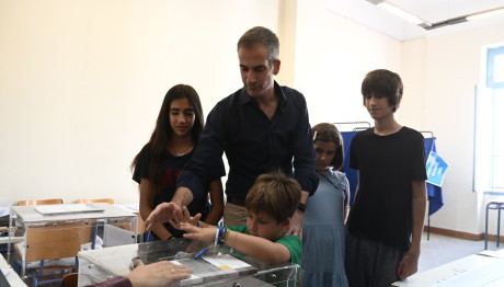 Αυτοδιοικητικές εκλογές 2023: Ψήφισε ο Κώστας Μπακογιάννης