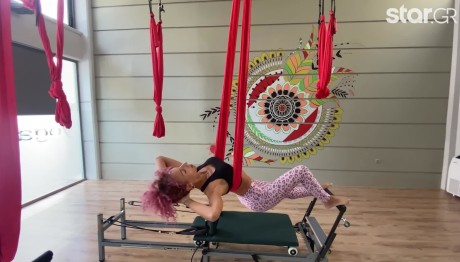 Aerial Reformer: Η νέα τάση που συνδυάζει τις Pilates με την Aerial Yoga