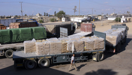 Κομβόι ανθρωπιστικής βοήθειας στη Ράφα