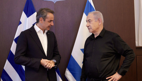 Στο Ισραήλ ο Κυριάκος Μητσοτάκης - Συνάντηση με Νετανιάχου