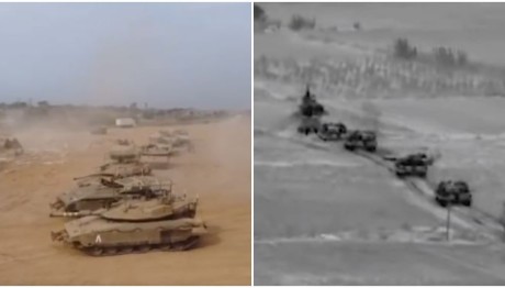 Πόλεμος στο Ισραήλ: Κόλαση πυρός στη Γάζα από τη χερσαία επίθεση