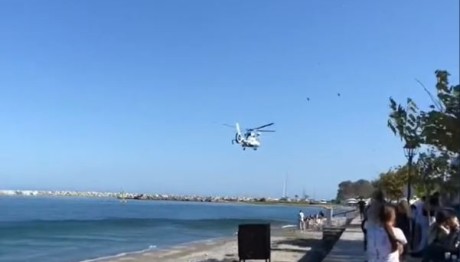 Πλαταμώνας: Ελικόπτερο του Λιμενικού πέταξε χαμηλά - Τραυματίστηκε 42χρονη