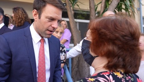 Στέφανος Κασσελάκης γυναίκα νοσοκομείο Γεννηματάς