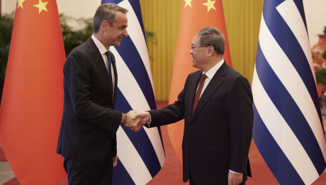 Συνάντηση Μητσοτάκη - Λι Τσιάνγκ Στην Κίνα