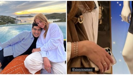 Η Τουμάση επιβεβαίωσε τον γάμο με τον Πανταζάρα - Η φωτογραφία με τη βέρα