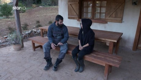 Φάρμα: Η Έλενα και ο Γιώργος Γιαννακίδης κάνουν ανακωχή