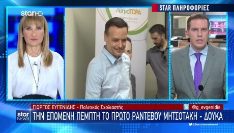 Συνάντηση Μητσοτάκη - Δούκα Την Πέμπτη 9/11