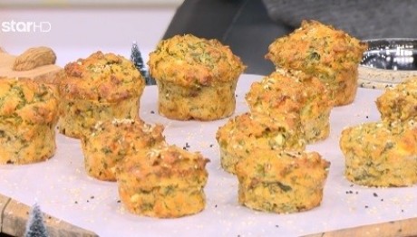 Συνταγή Για Μάφιν με λιαστή ντομάτα