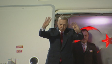 αναχώρηση Ερντογάν