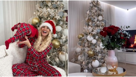 Ιωάννα Τούνη: Mας δείχνει αγκαλιά με τον Πάρη το στολισμένο σπίτι της!