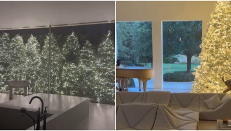 Χριστουγεννιάτικη διακόσμηση: Διάσημη influencer μας δείχνει το σαλόνι της!