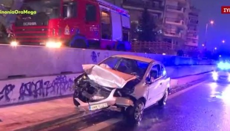 Τροχαίο Θεσσαλονίκη: ΙΧ Μπήκε Στο Αντίθετο Ρεύμα