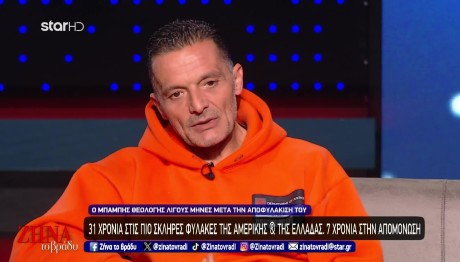 Μπάμπης Θεολόγος: 31 χρόνια στις πιο σκληρές φυλακές Αμερικής και Ελλάδας