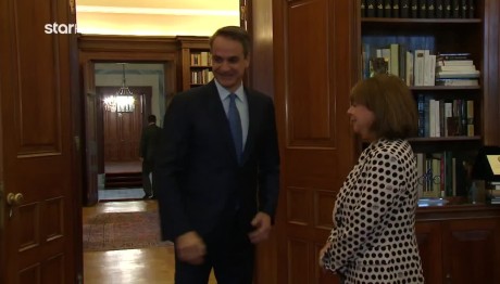 Συνάντηση Μητσοτάκη- Σακελλαροπούλου Με Θέμα Τα ΑΕΙ