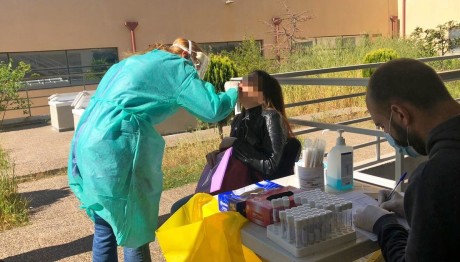 κορωνοϊός δειγματοληψίες