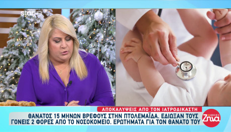 Πτολεμαΐδα: Το Χρονικό Της Περιπέτειας Του Μωρού Που Πέθανε