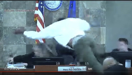 Λας Βέγκας επίθεση στη δικαστή