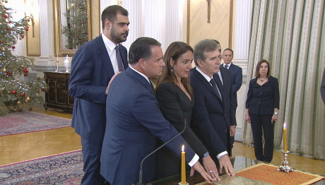 ορκωμοσία υπουργών υφυπουργών