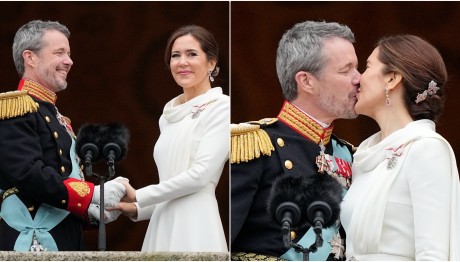 Φρειδερίκος: Το φιλί στη βασίλισσα μετά τις φήμες για εξωσυζυγική σχέση