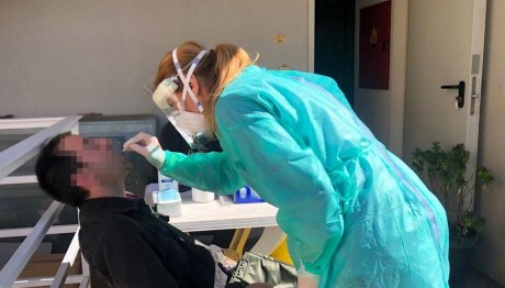 κορωνοϊός δειγματοληψίες