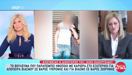 «Ο 43χρονος ηθοποιός έχει στοιχεία που τον αθωώνουν», λέει η δικηγόρος του