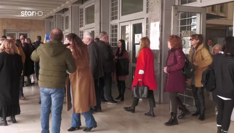 Θεσσαλονίκη: Διαμαρτυρία Των Υπαλλήλων Δικαστηρίων