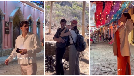 Όλγα Ντάλλα - Παύλος Γαλακτερός: Mαζί στο Μεξικό - Είναι ζευγάρι;