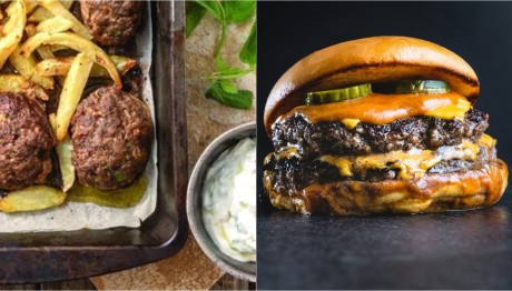 Μπιφτέκια στον φούρνο Vs. μπιφτέκια για burger