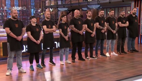 MasterChef: Δύσκολη Δοκιμασία Αποχώρησης Για Τους 10 Παίκτες