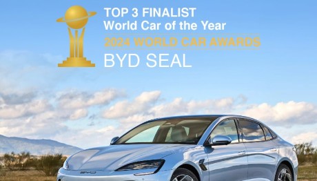 BYD: Στους τρείς φιναλίστ στο θεσμό «2024 World Car Awards»