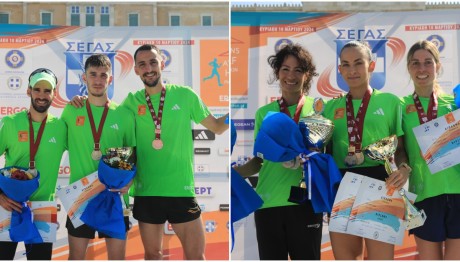 12ος Ημιμαραθώνιος Αθήνας: Νικητές Σταμούλης - Μαρινάκου