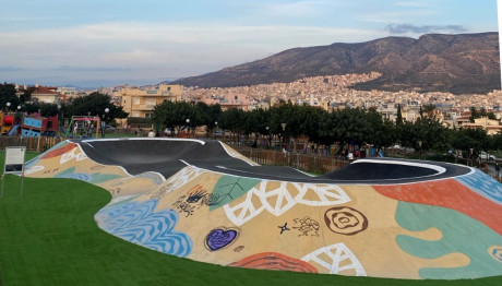 To πρώτο pumptrack στην Αττική