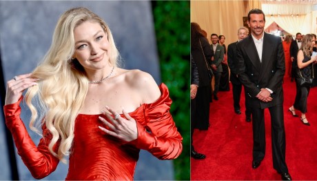 Τζίτζι Χαντίντ -  Μπράντλεϊ Κούπερ: Kαυτά φιλιά σε εστιατόριο