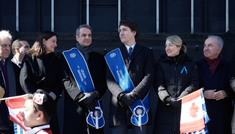 25η Μαρτίου: Ο Κ. Μητσοτάκης Είδε Την Παρέλαση Στον Καναδά