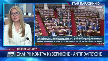 Κόντρα Βορίδη- Παππά για το Κράτος Δικαίου