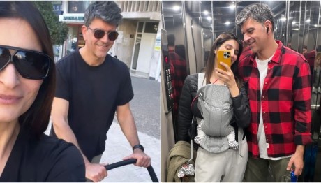 Αντιγόνη Κουλουκάκου: Ανοιξιάτικες βόλτες με τον νεογέννητο γιο της