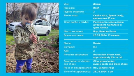 Σερβία: Βρέθηκε Νεκρό 2χρονο Κοριτσάκι Που Είχε Εξαφανιστεί