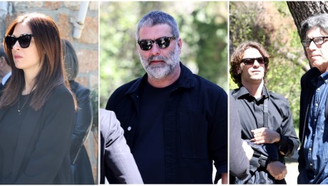 Κηδεία Γιώργου Καραγιάννη: Πλήθος ηθοποιών στο τελευταίο αντίο