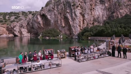 MasterChef: Fusion Menu Με Φόντο Τη Λίμνη Βουλιαγμένης