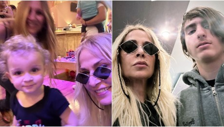 Άννα Βίσση: Οι φωτογραφίες με τους δύο γιους του Νίκου Καρβέλα