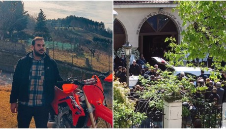 Γρεβενά: Θρήνος Στην Κηδεία Του Αστυνομικού